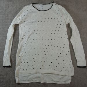 Elle Black Dot Sweater